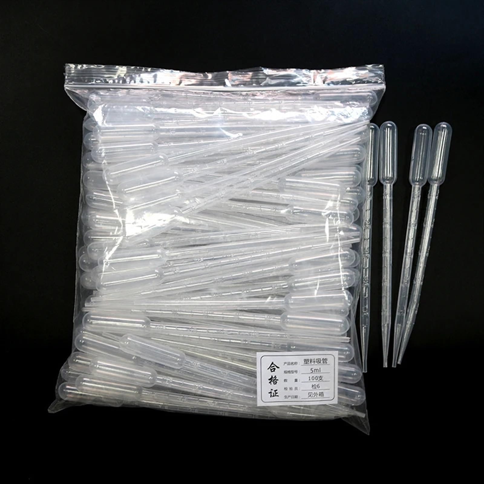 Yesallwas Pipetten 2 Ml – 100 Stück, Einweg-Pipetten Aus Kunststoff Für Labor & Hobby