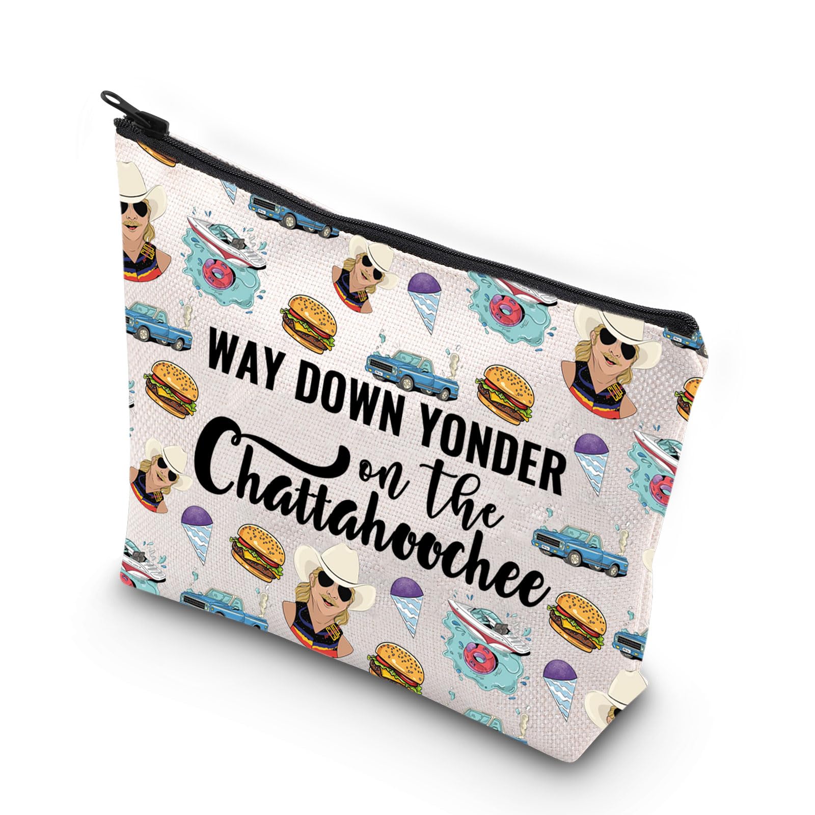 Country Music Makeup Bag Country Music Lover Gifts Music Lyric Gifts Country Music Tour Makeup Bag (Way Down UK)