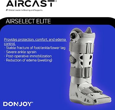 Aircast AirSelect Walker Brace/Walking Boot (Elite, Short and Standard)