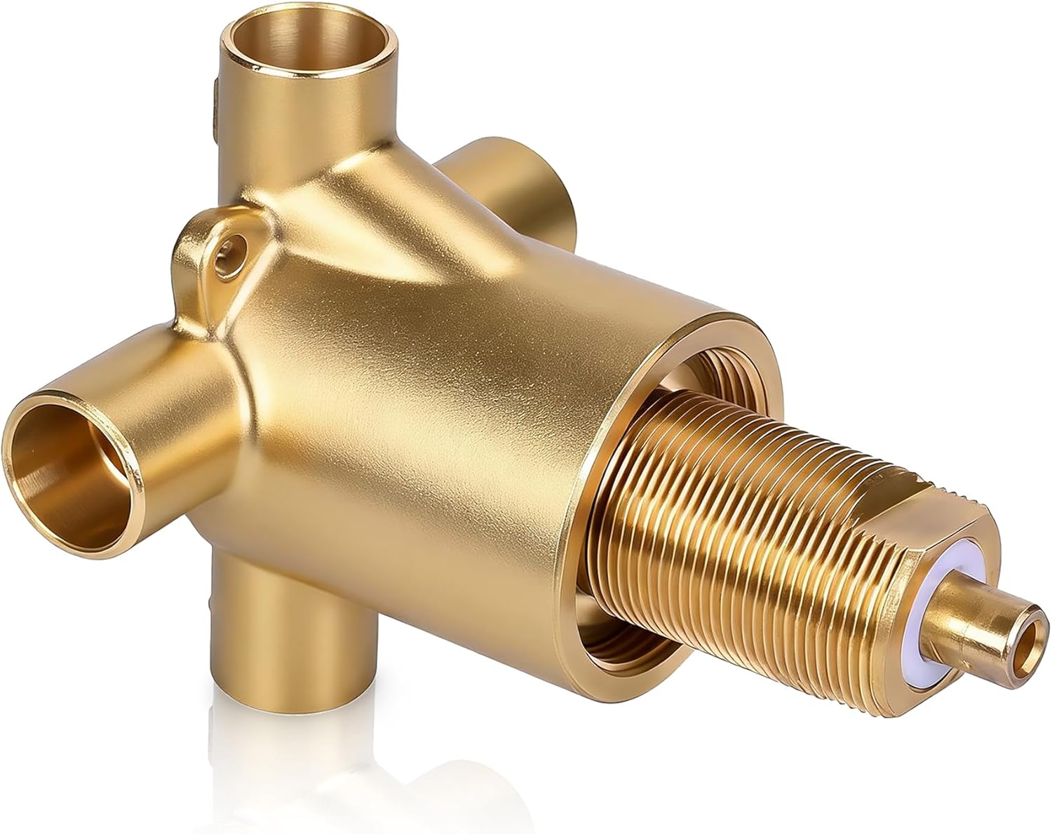 Compatible with Moen 3360 Cartridge, 3-Function Transfer Valve for M-Pact System, Commercial Brass Diverter with 1/2 Inch Connection, Shower Faucet Repair Kit for Tub/Shower/Handheld