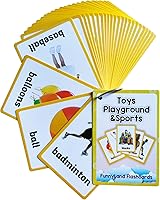 Vista 15 de Lilias Tarjetas flash – Tarjeta de bolsillo con palabras en inglés para niños pequeños, juguetes de aprendizaje, suministros para jardín