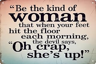 Inspirational Quote Metal Tin Sign 8