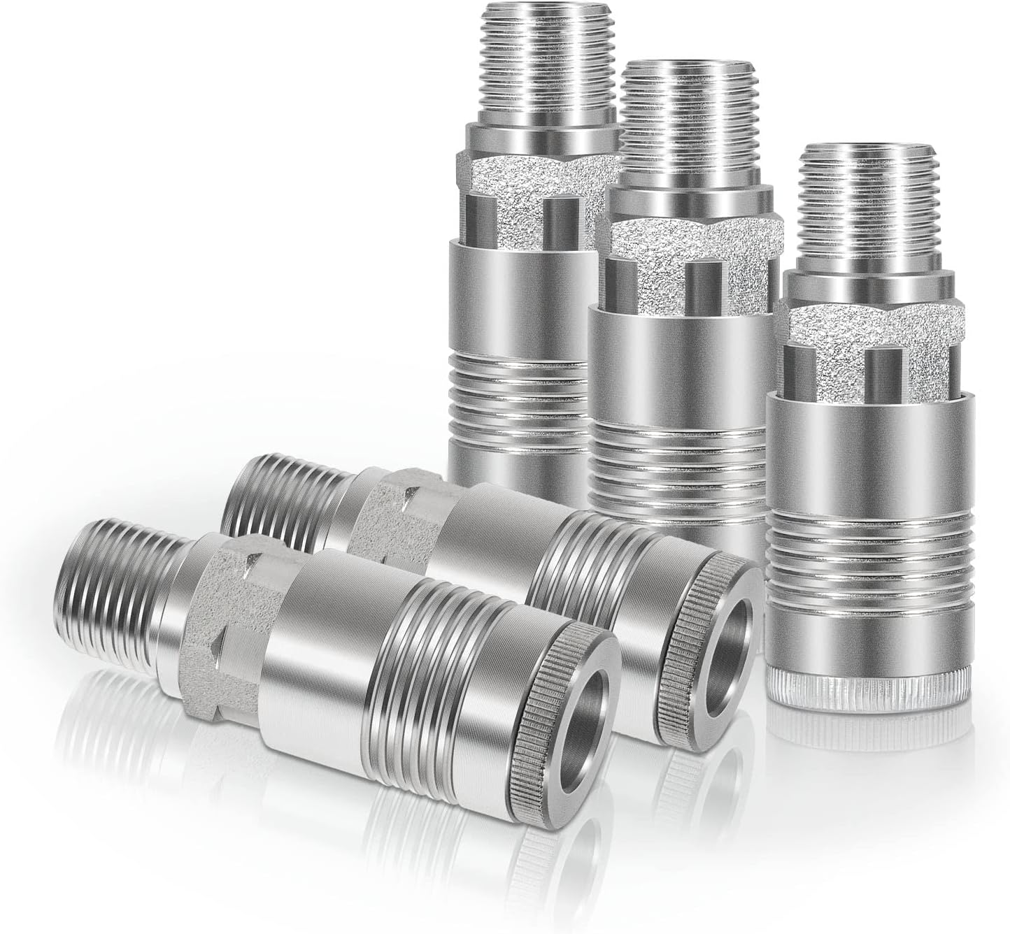 S-1816 1/2" MNPT G Style Couplers for applications requiring over 60 SCFM - 5 PACKS