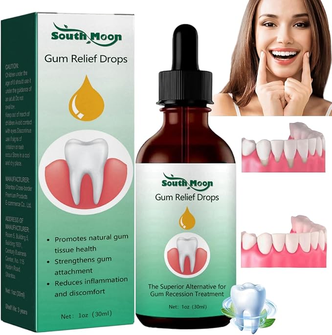 Gum Regrowth Drops,Gum Restore Plus Liquid Drops Mouthwash,Gum Therapy