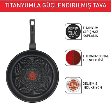 Tefal Titanium 3X Force Tava 20 Cm 2100134007