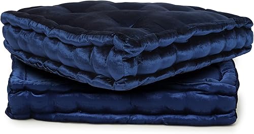 Vista 87 de REDEARTH Juego de 2 almohadas de terciopelo de terciopelo de algodón y rayón de alta calidad, lavables, extrasuaves, con asa, para comedor, patio