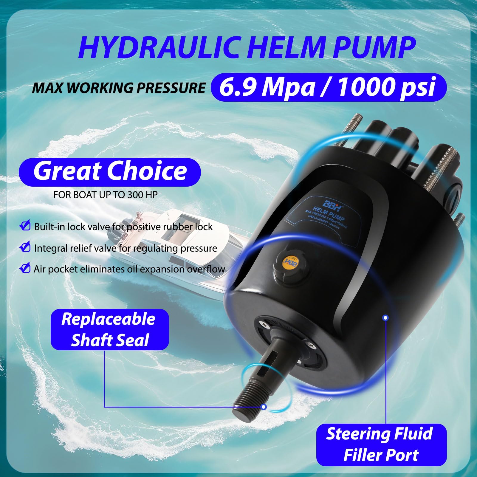 RESERVOIR 21660 FOR MULTITON S FOOT CONTROL HYDRAULIC UNIT