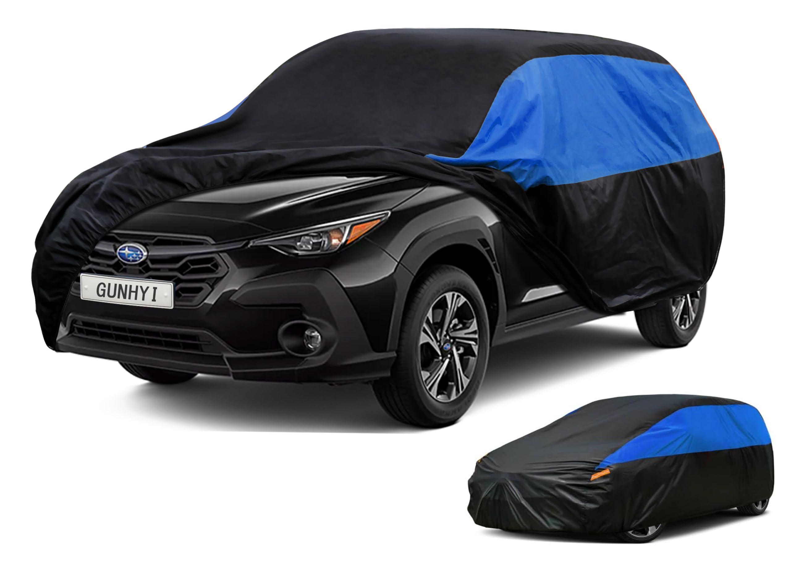GUNHYI Car Cover Custom Fit Crosstrek Waterproof All Weather, Lightweight Full Car Cover Outdoor Sun UV Rain Dust Snow Wind Protection.