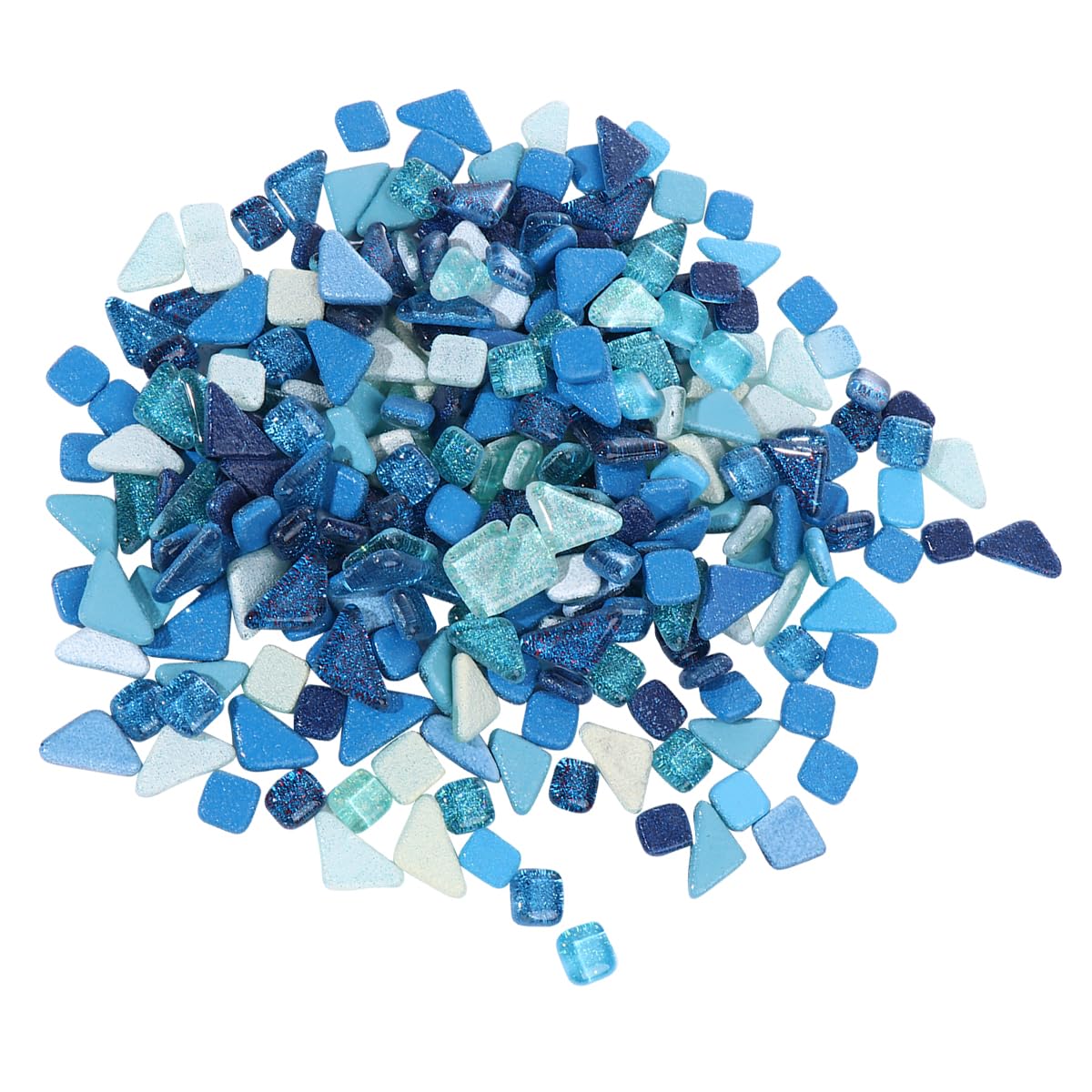 Cristales de cristal irregular de 500g para manualidades creativas en el hogar