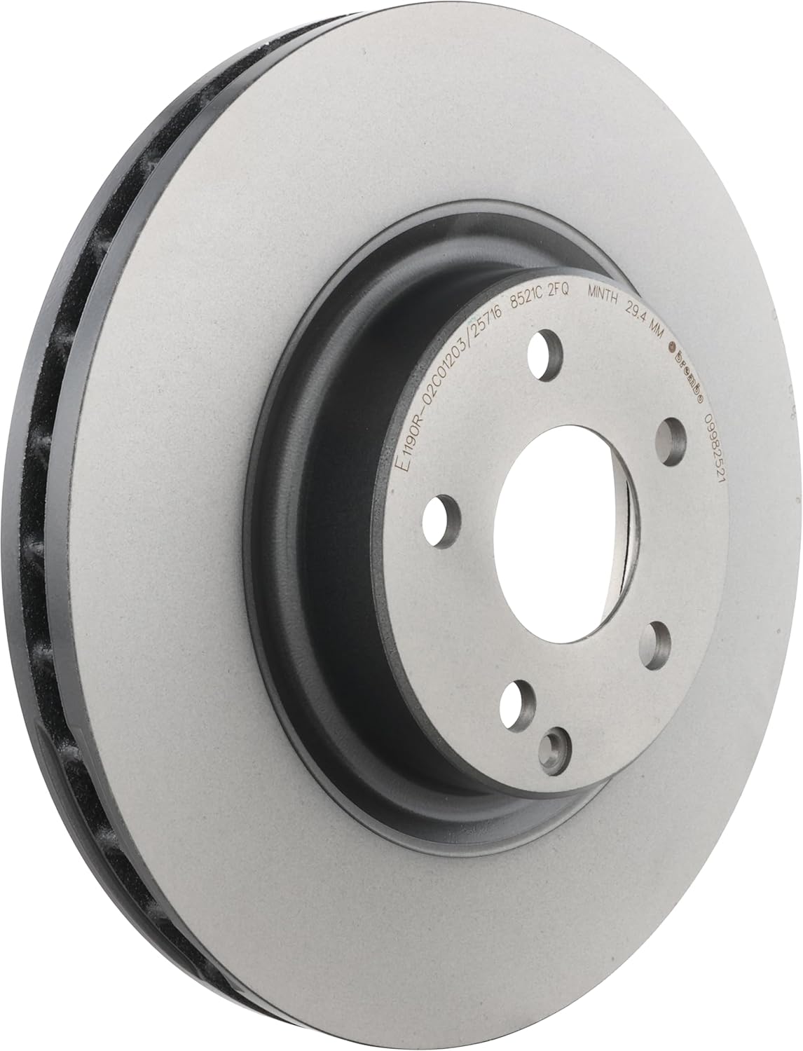 Brembo 09.B531.11 UV Coated vented Rear Brake Rotor INFINITI/NISSAN OE# 43206CK000
