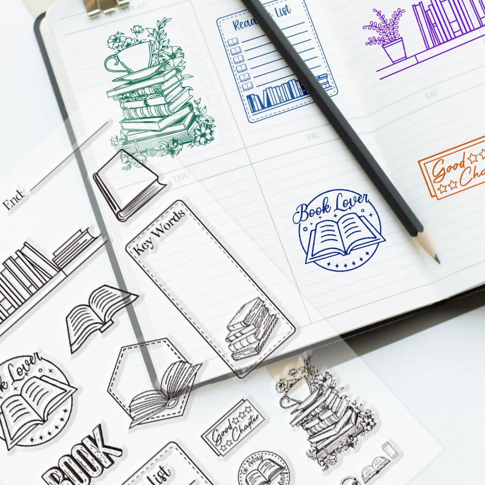 PandaHall Year Of The Dragon Clear Stamps - Chinese Lantern Patterns For Card Making & Crafts