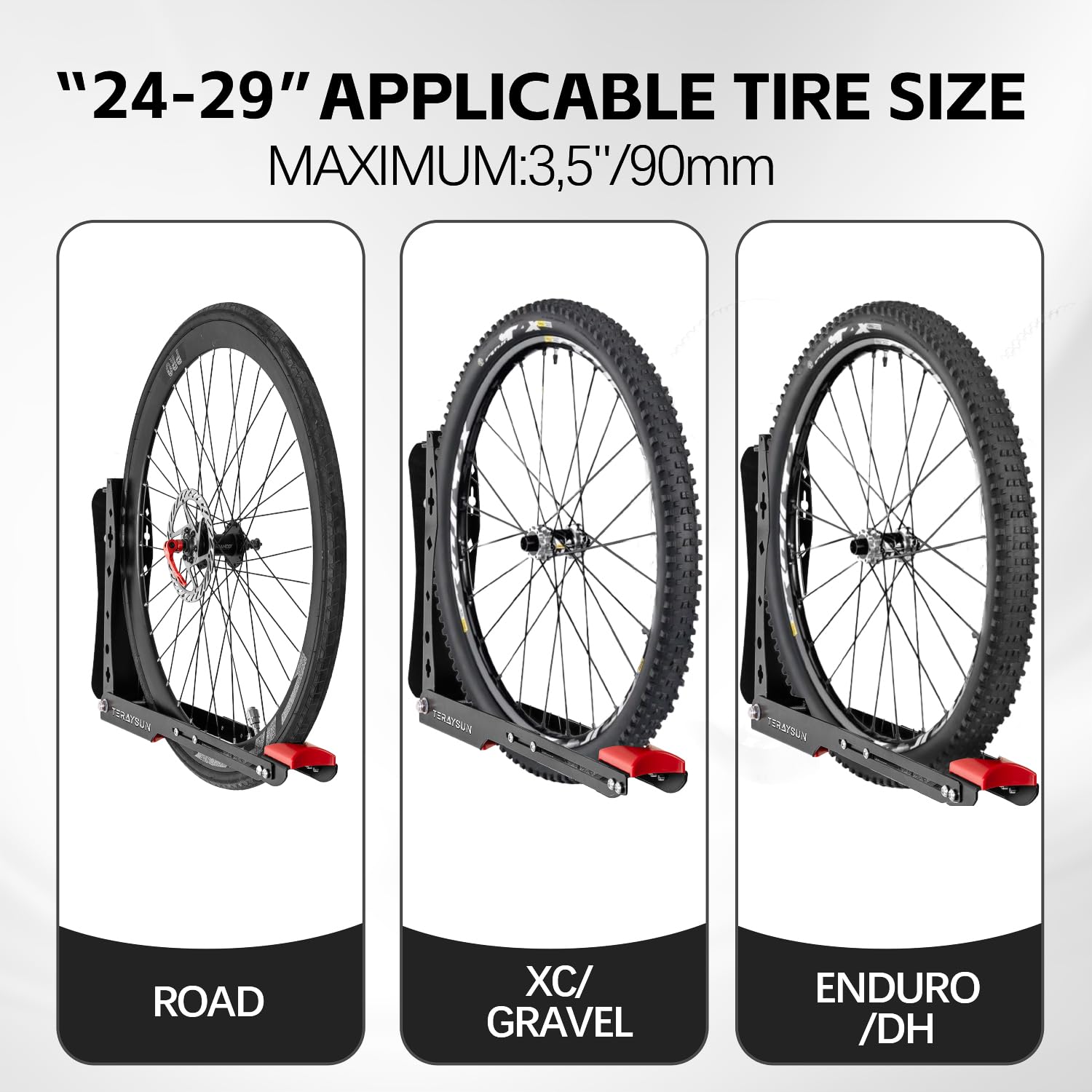 Fahrrad-Wandhalterung, Fahrradaufhänger für Garage, platzsparend, vielseitig verwendbar, einfach zu be- und zu entladen