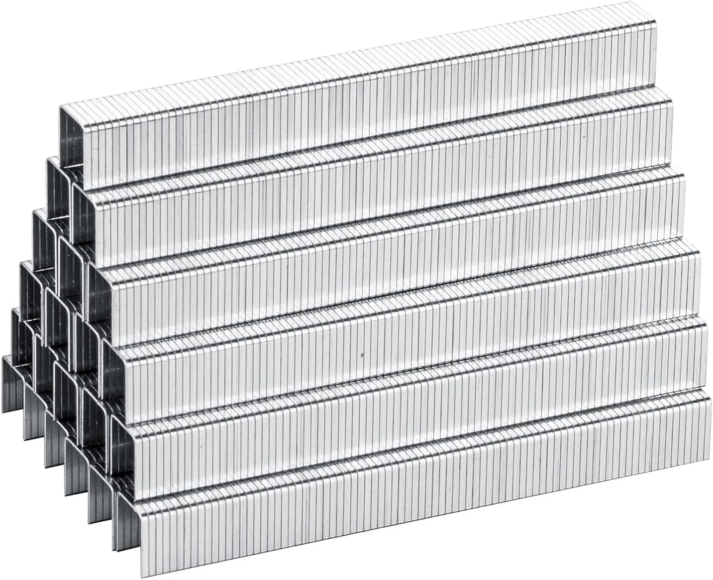meite T50 Staples, Type 140/12 mm Heavy Duty Staples for Staple Gun, 5,000 Counts, Galvanized, 10.5 mm Crown, Compatible with T50/140 Staple Gun, Ideal for Upholstery, Furniture