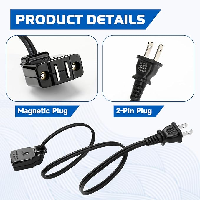 Cable magnético repuesto para freidoras eléctricas Presto miniatura 4