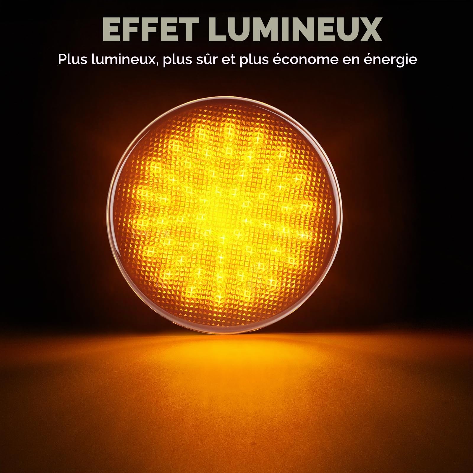 Frecce Laterale a LED per Jeep Wrangler JK 2007-2015, Indicatori di Direzione Laterale a LED Canbus, 2 Pezzi