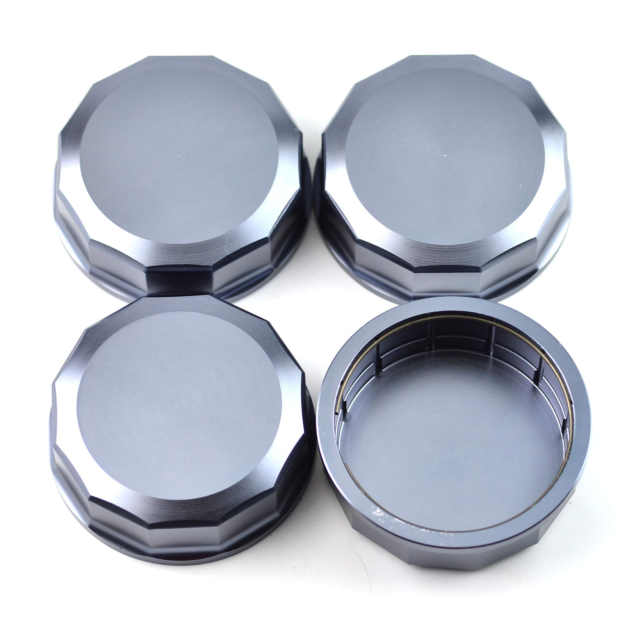 Rhinotuning 4 x 81,3 mm metalowe nakładki na piasty kół