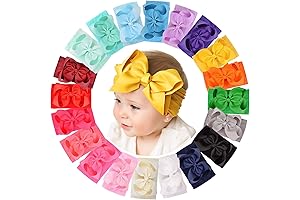 doboi 20pcs Baby Girls Bows Headbands: The Perfect Hair Accessory Set for Your Little Princess