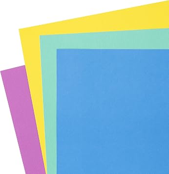 ColorBok 61171C Textured Cardstock Paper Pad Summer Splash, 12 x 12