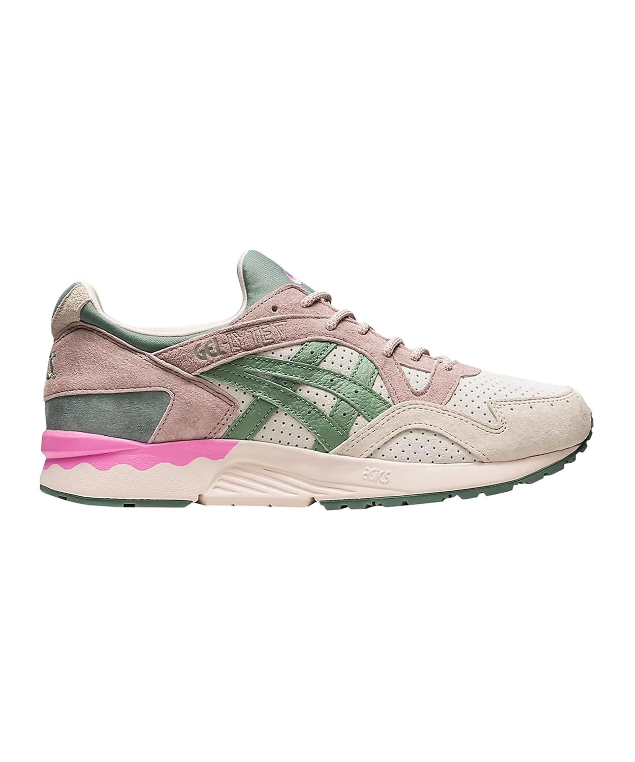 Buy ASICS Mens Gel-Lyte V Cream/Salmon Sneakers - 6 UK (1201A822