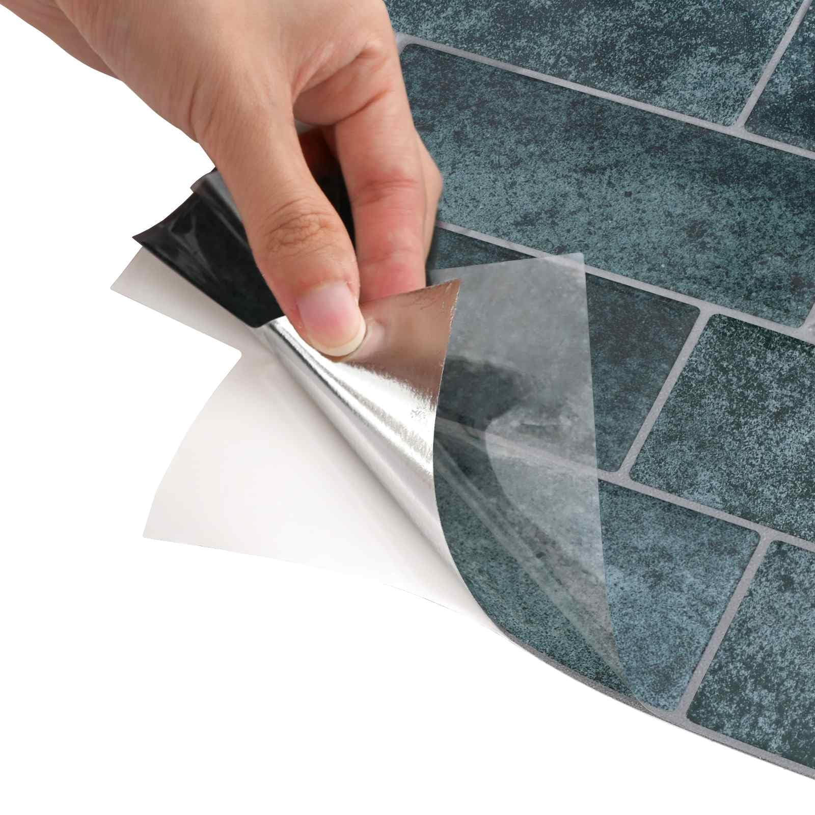 Płytki ścienne samoprzylepne 50 szt. 29 x 21 cm poliuretan i PET