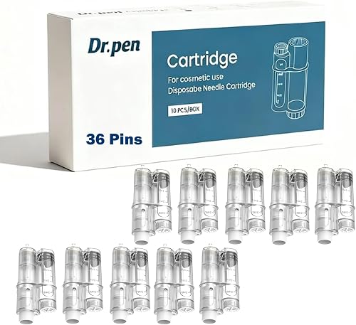 Dr. pen H6 Cartouches de rechange : 10 pièces 36 broches 