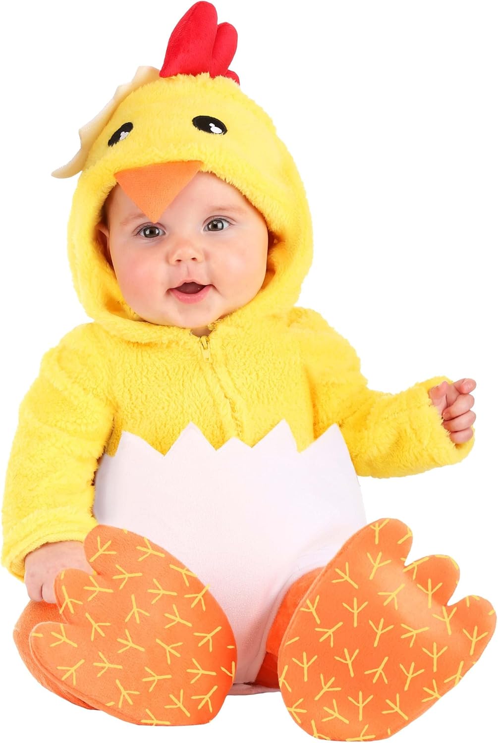 Adorable Infant Hatching Chicken Costume - Ultimate Comfort & Egg-ceptional Detailing