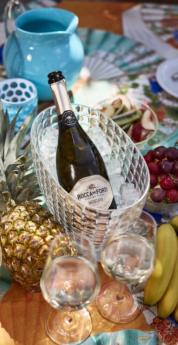 Rocca dei Forti Moscato Spumante Dolce di qualità - Pacco da 6 x 750 ml