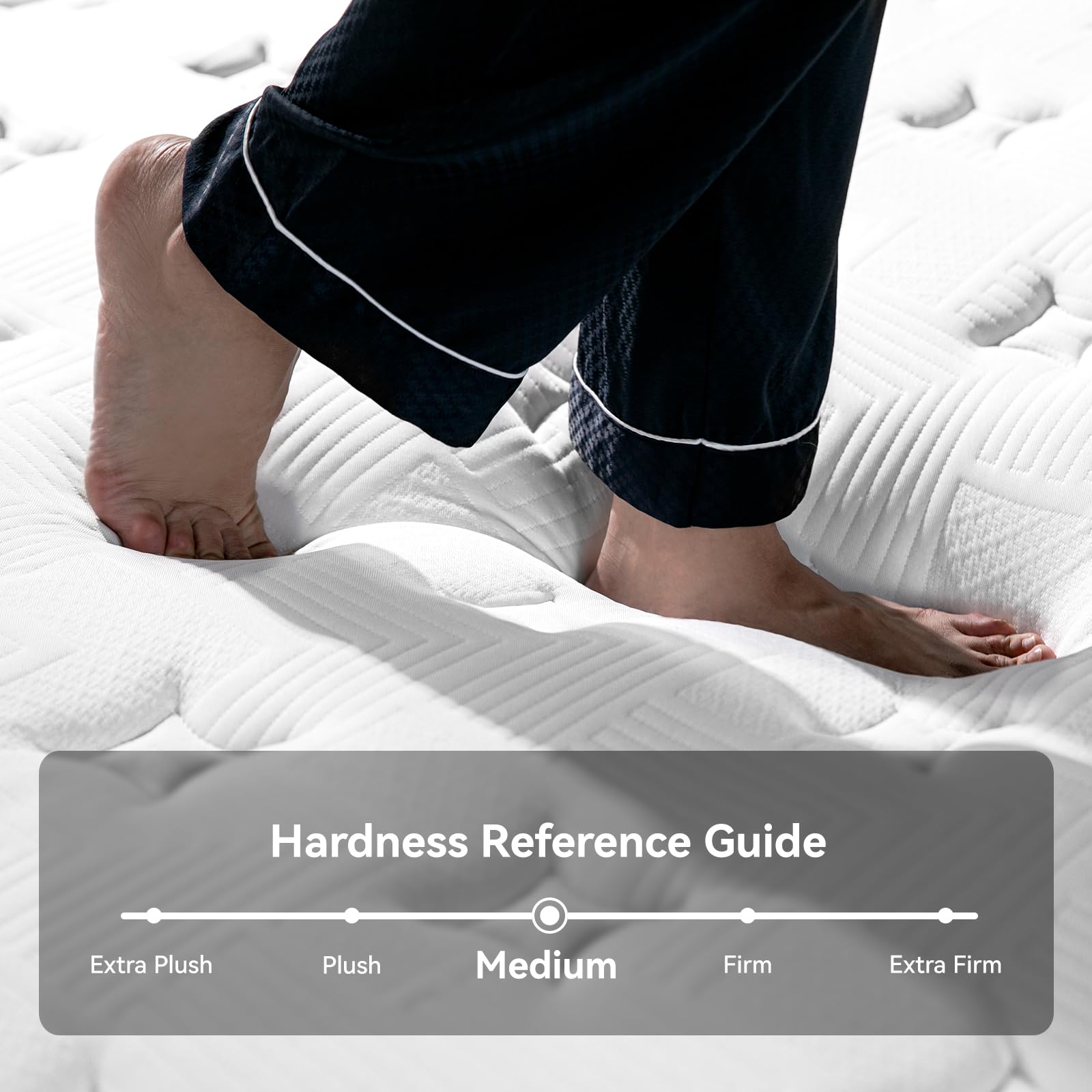 Amazon.com: BURFLY1977 Queen Mattress, 10 Inch Hybrid Queen Size