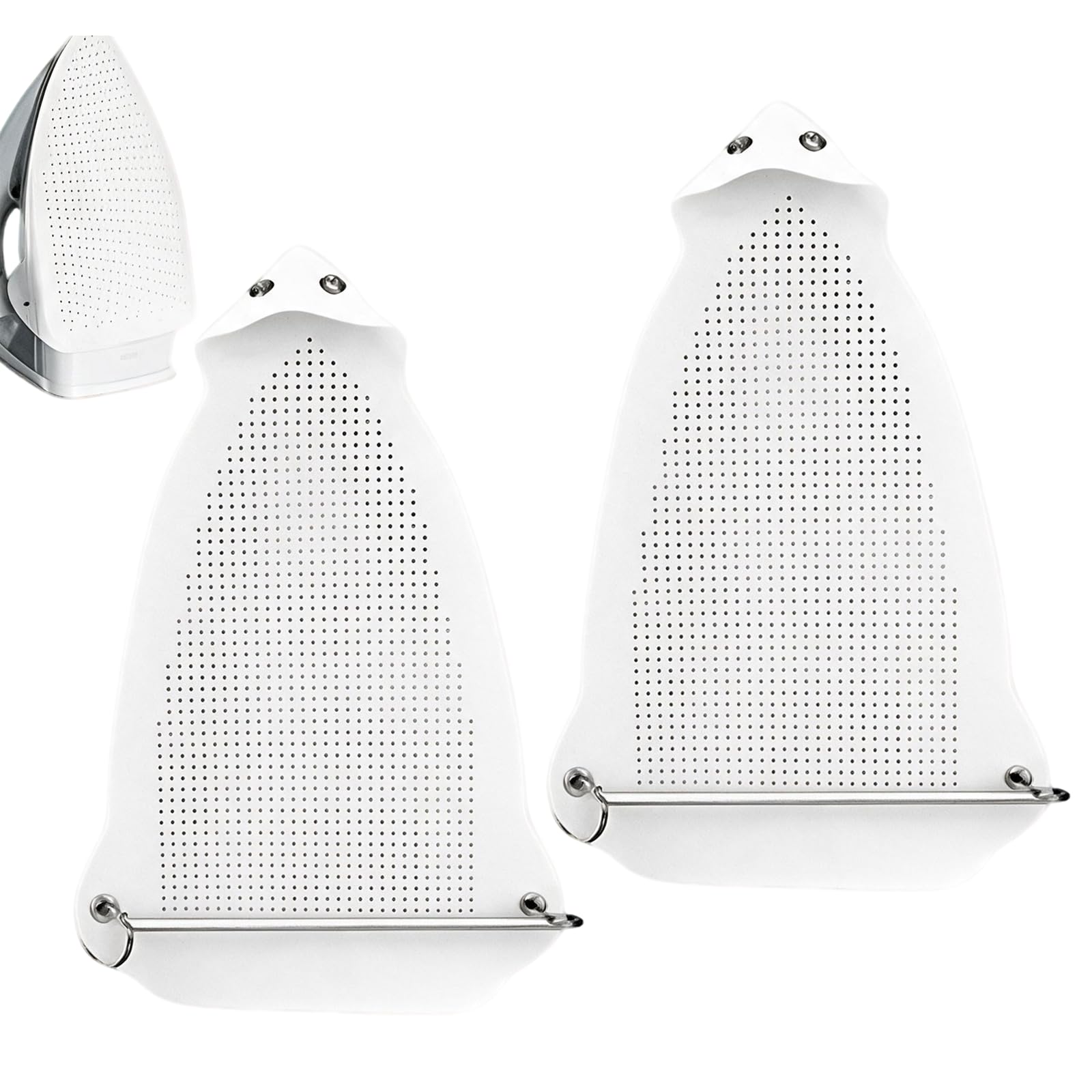 2 Pack 2mm Non-Stick PTFE Iron Cover, Reusable Universal Iron Protector