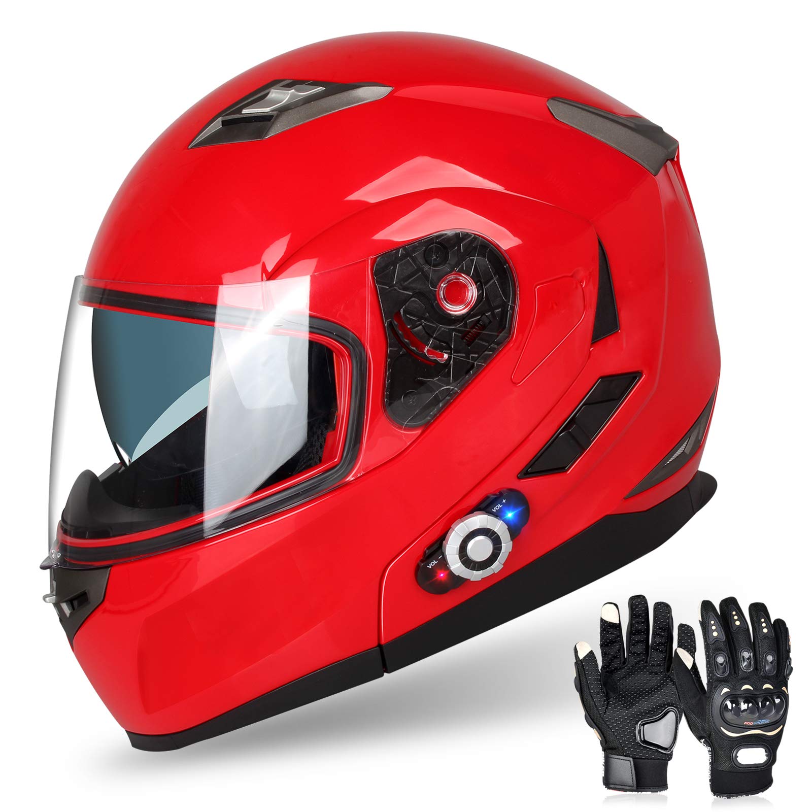 Buy FreedConn Motorcycle Bluetooth Helmet BM2S Flip Up Modular