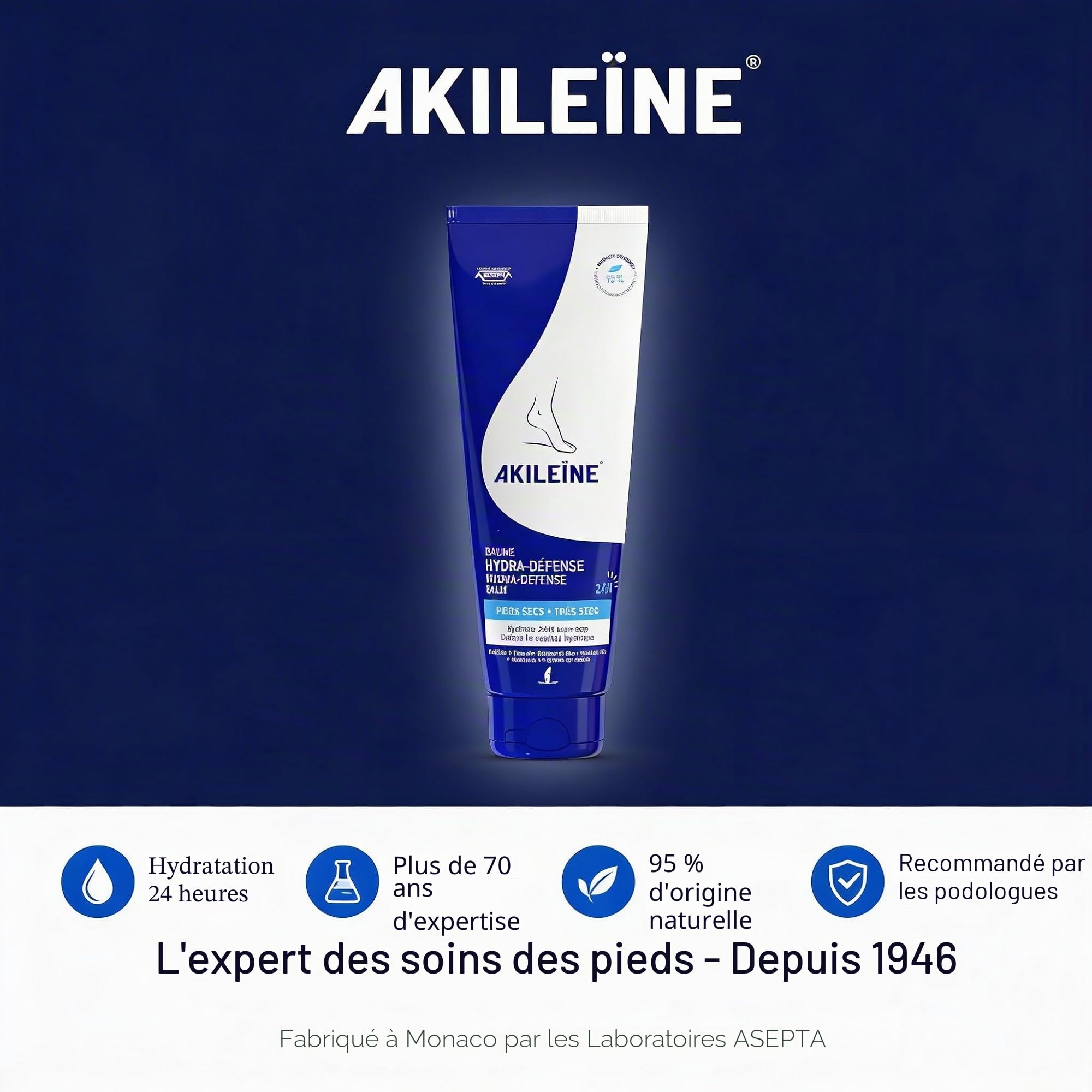 AKILEÏNE® - BAUME HYDRA-DÉFENSE – 125ml
