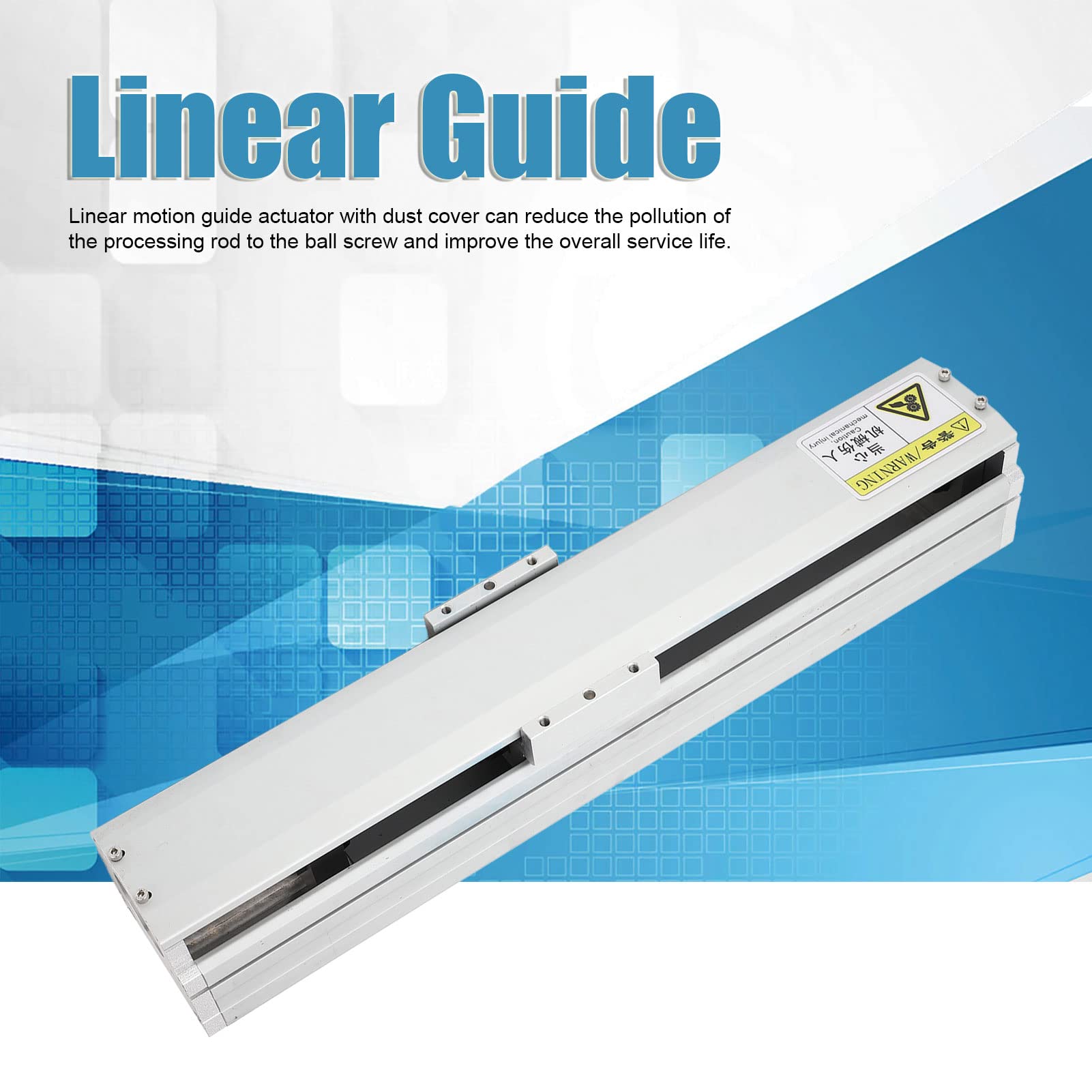 Guide de rail de mouvement linéaire CNC Haute précision Aluminium 200 mm TRAD SFU1605 Guide linéaire électrique pour l'automatisation industrielle Machine-outils CNC