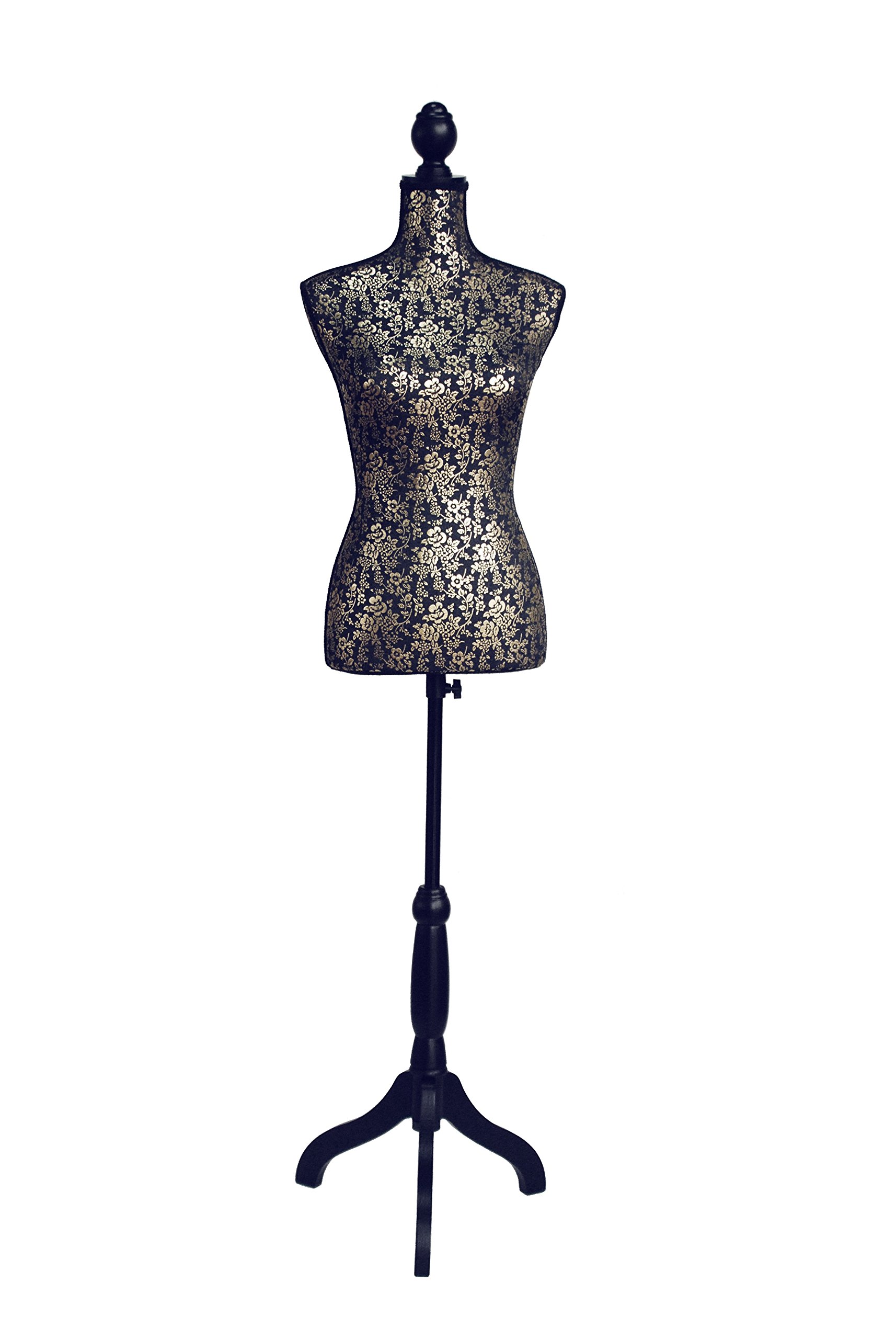 CLARIE Salco Buste de couturière pour l'essayage, comme portemanteau ou comme décoration (Glamour)