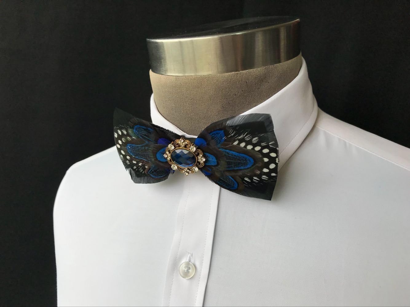 Bow Tie Marry Men Dress Feather Cravat