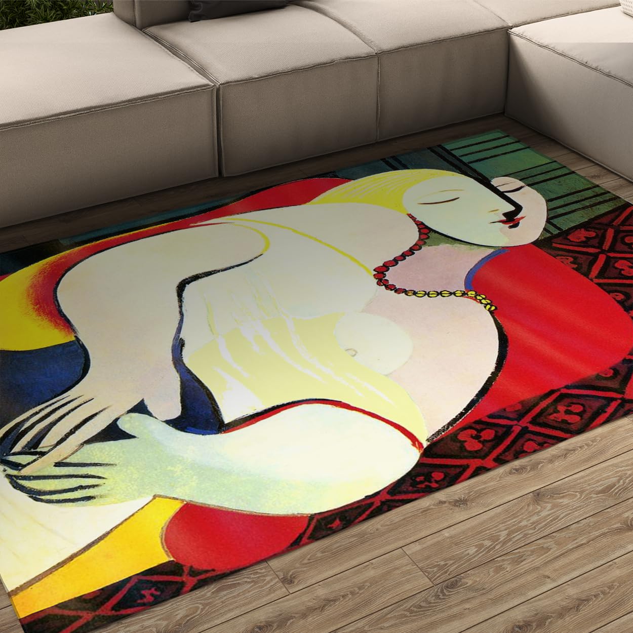 Tapis lavable 160x230 moderne pour salon évite les glissades