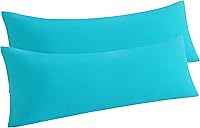 Vista 32 de NTBAY Juego de 2 fundas de almohada estándar, paquete de 2 fundas de almohada de microfibra cepillada de 20x26, suaves, resistentes a las arrugas, a