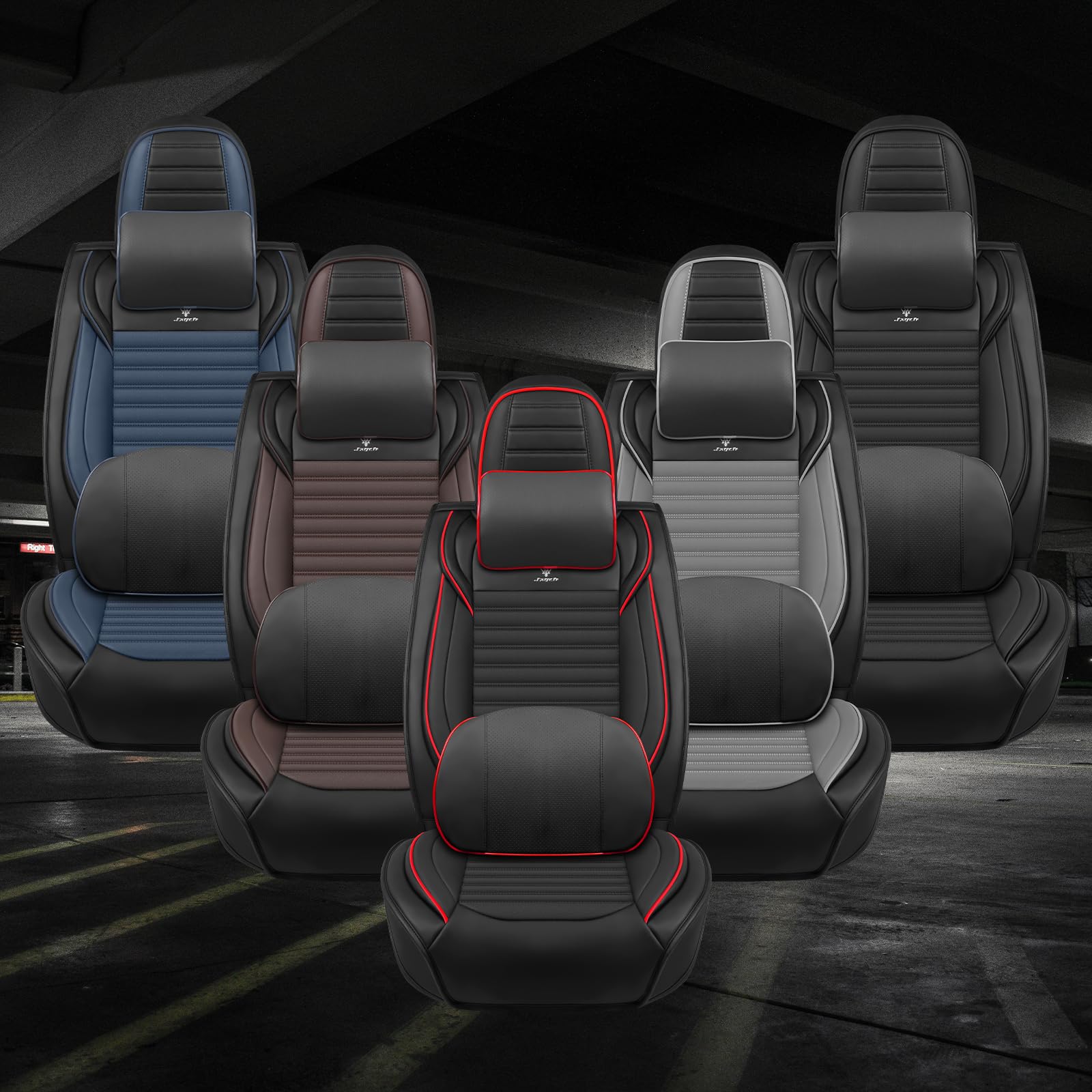 Seat Covers Full Set Custom Fit for Dodge Durango 2006-2025 Deluxe Waterproof Car Seat Cover Breathable and Comfortable — view 6