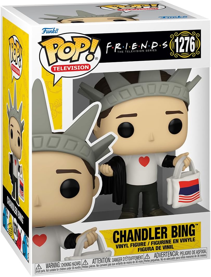 Funko POP! TV: Friends - New York Chandler Bing - Collectable Vinyl Figure - Gift Idea - Official Merchandise - for Kids & Adults - TV Fans - Model Figure for Collectors and Display