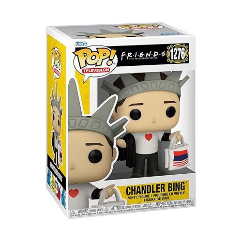 Funko POP! TV: Friends - New York Chandler Bing - Figura de Vinilo Coleccionable - Idea de Regalo - Mercancía Oficial - para Niños y Adultos - Fans de TV - Figura de Modelo para Coleccionistas y Exhibición