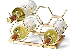 Glamorous Countertop Wine Rack for Wine Bottles