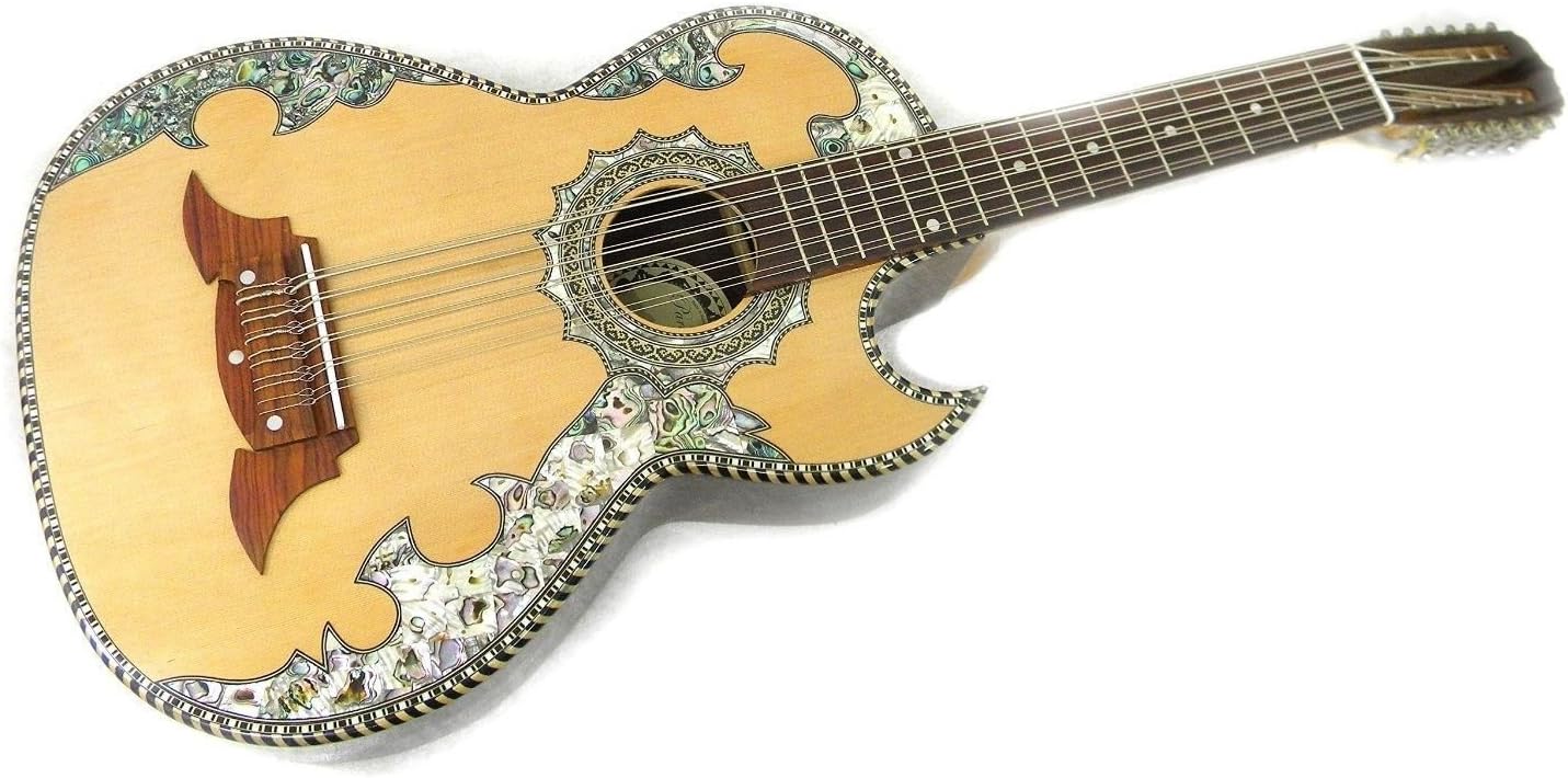 Alvarado Bajo Sexto Made in Mexico with Inlay Mica!