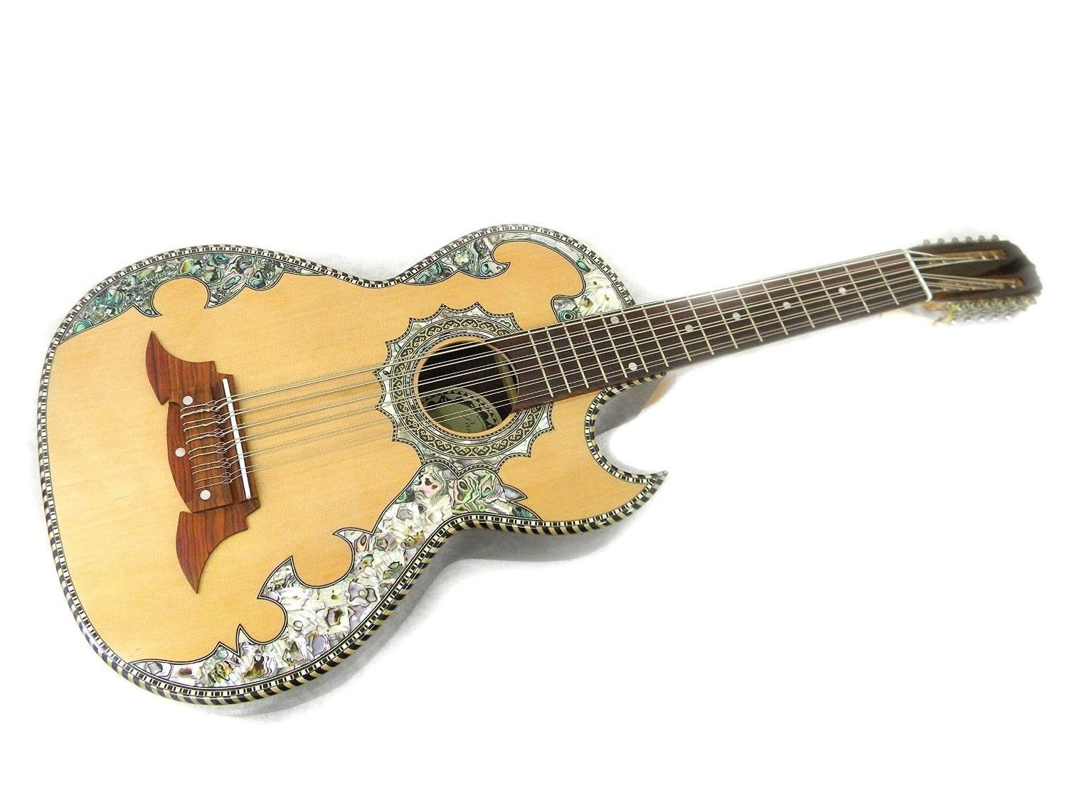 Alvarado Bajo Sexto Made in Mexico with Inlay Mica!