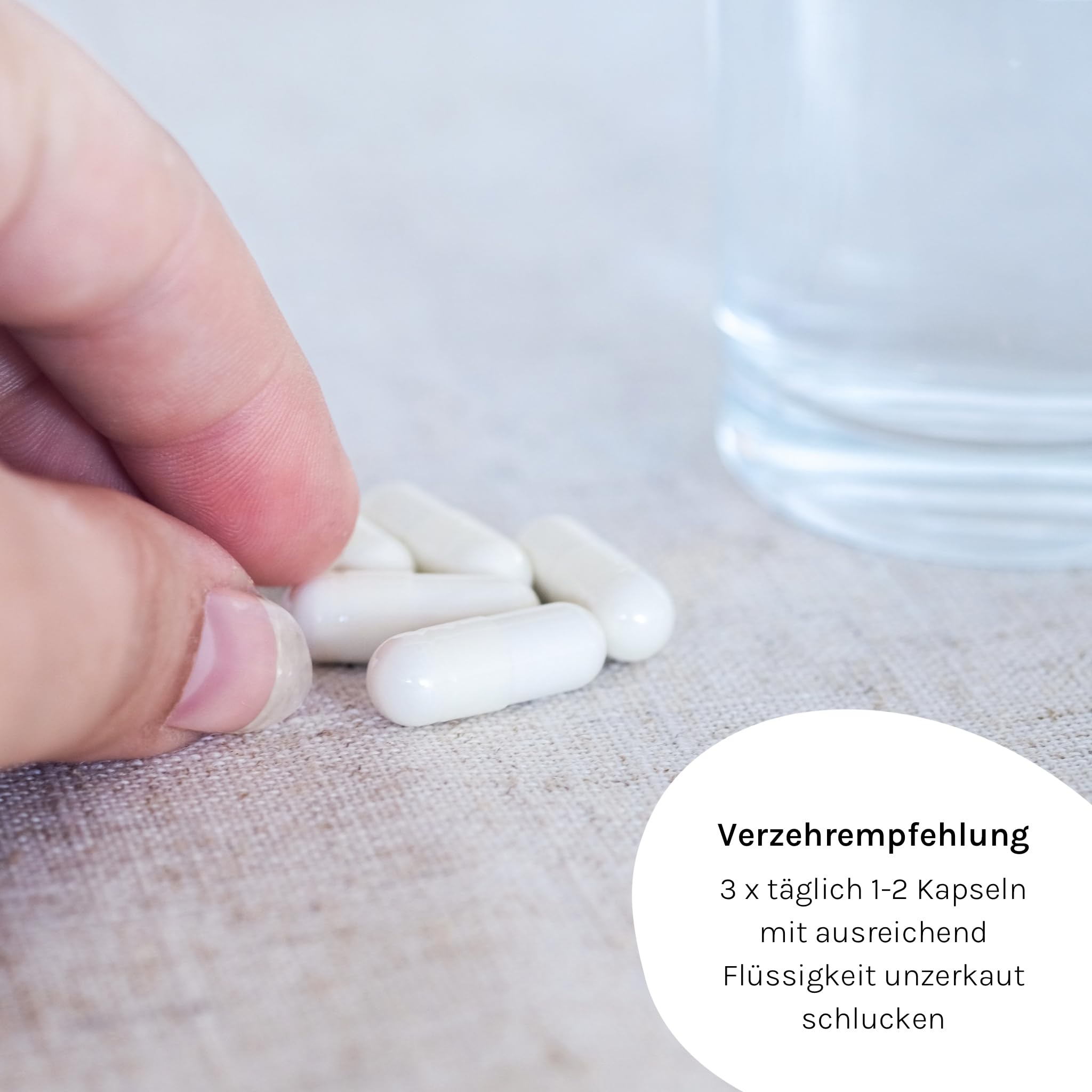 Astrid Twardy Kieselerde-Magnesium-Calcium Kapseln – Unterstützt Knochen, Muskeln und Bindegewebe - 2x160 Kapseln