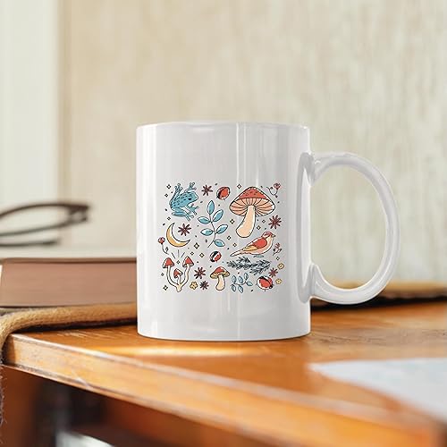 Miniatura 3 de Forest Themed Gift Ideas Unique Present for Nature Lovers 11oz 15oz White Coffee Mug