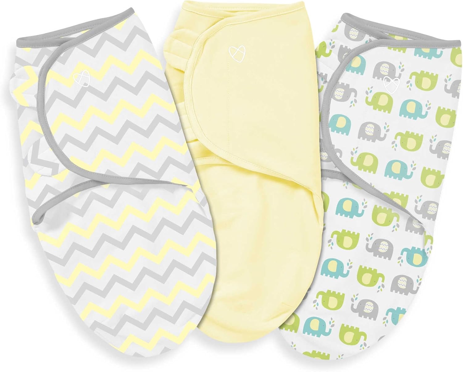Summer Infant 3 Piece SwaddleMe Adjustable Infant Wrap