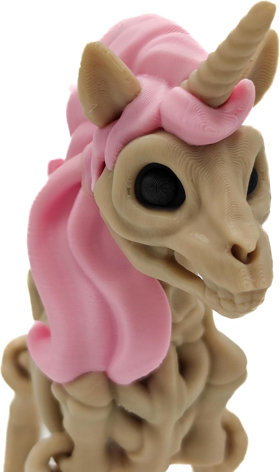 Articulated Skeleton Unicorn Decoration and Fidget Toy