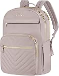 Sac à dos pour ordinateur portable VANKEAN pour hommes et femmes, sac à dos de travail à la mode avec port USB, sacs de jour pour l'université, les affaires (noir, 15,6 po)