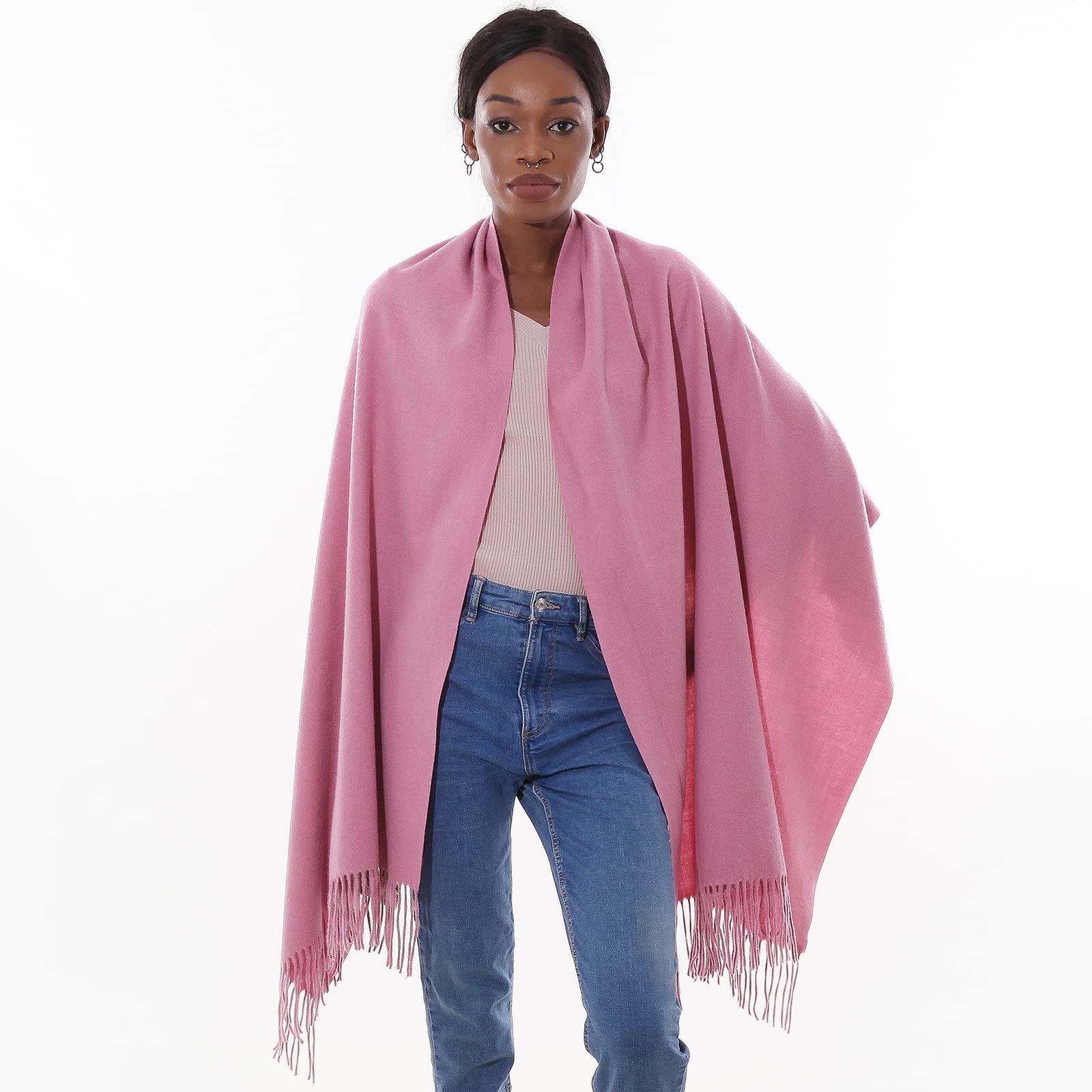 Sciarpa Pashmina Donna Invernale Scialle Sciarpe Elegante Cerimonia Grande Stole Foulard Scialle da Abito Sera