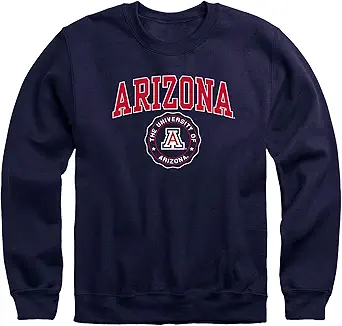 Barnesmith Crewneck Sweatshirt for College, Heritage Logo, Color, Adult Unisex