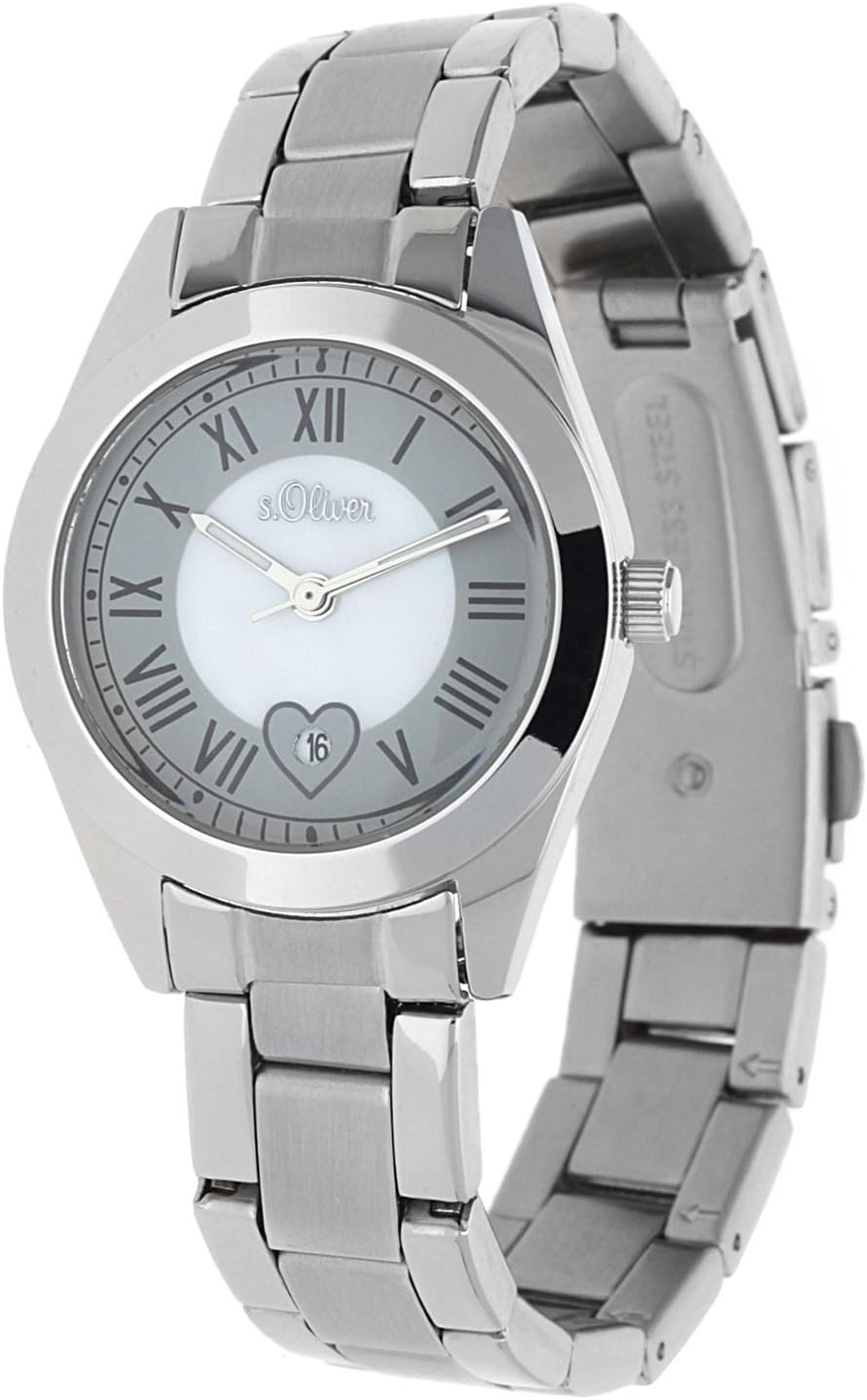 Orologio Quarzo Con Cinturino In Acciaio Inox So-3977-mq